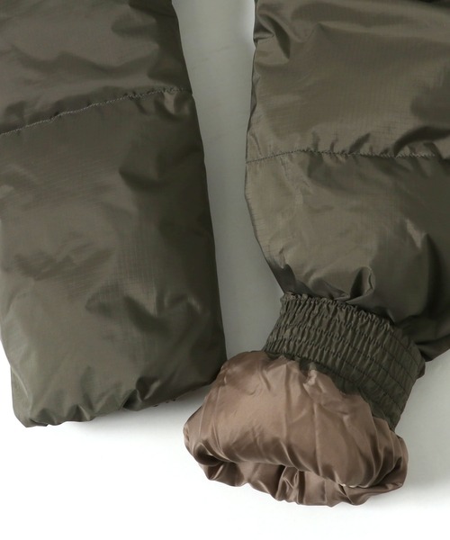 KRIFF MAYER Lady's Collection（クリフメイヤーレディースコレクション）の「NANGAコラボレトロダウンJKT（ダウンジャケット/コート・レディース・ブラック/ベージュ/カーキ/ネイビー・LARGE/MEDIUM）」の20枚目の写真