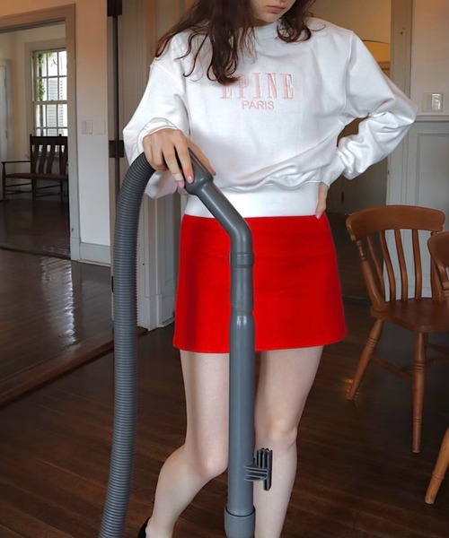epine（エピヌ）の「EPINE PARIS embroidery sweat（スウェット