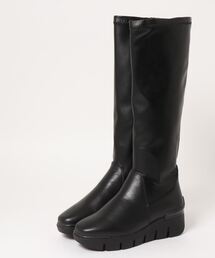 Bussola（ブソラ）の「【bussola】撥水ストレッチ厚底グリップソールロングブーツ(915601)（ブーツ）」