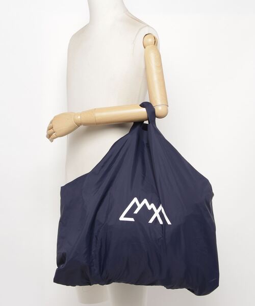 CMF OUTDOOR GARMENT(シーエムエフアウトドアガーメント)の「COMFY OUTDOOR GARMENT/コンフィアウトドアガーメント COMFY SHOP BAG(LARGE)(トートバッグ・メンズ・ブラック/ネイビー/グレー・FREE)」の4枚目の写真