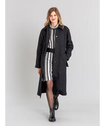 agnes b.（アニエスベー）の「JGV0 MANTEAU リサイクルウールロング