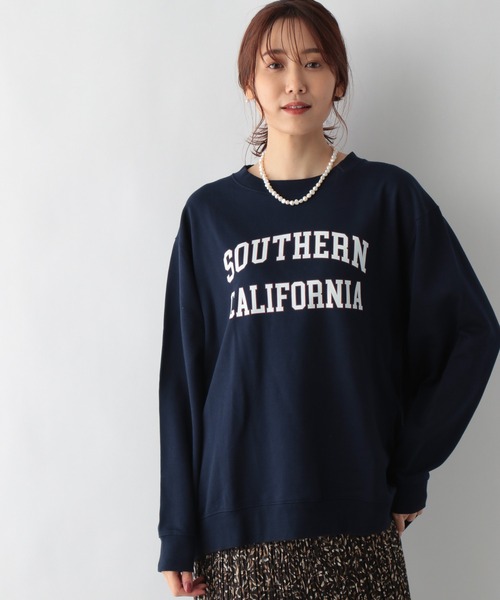 GLOBAL WORK（グローバルワーク）の「キレイ見えサラサラプリント長袖/958095（Tシャツ/カットソー・レディース・ライトグレー/ネイビー/オフホワイト/カーキ/ダークグレー・MEDIUM/LARGE）」の12枚目の写真