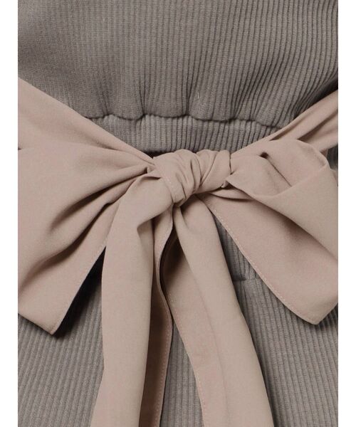 上質送料無料 新品 バックリボンテレコミニop ワンピース Gyda ジェイダ のファッション 品数豊富 Arenatheatre Net