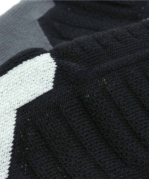 NIKE SPORTSWEAR（ナイキスポーツウェアー）の「メンズ ナイキ バスケソックス NIKE HYPERELITE BASKETBALL HIGH SX4852（ソックス/靴下・メンズ・ホワイト/ブラック/レッド・27cm）」の7枚目の写真