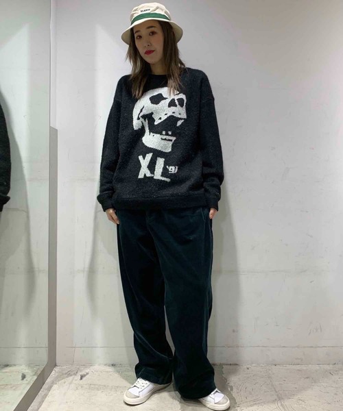 XLARGE（エクストララージ）の「CORDUROY WIDE EASY WORK PANTS