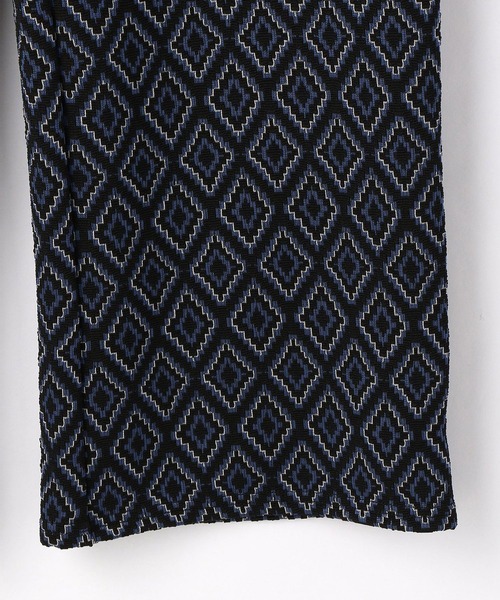 NICOLE white(ニコルホワイト)の「ダマスク柄ジャガードパンツ(その他パンツ・レディース・ベージュ系/ブラウン系/ブルー系・FREE)」の9枚目の写真