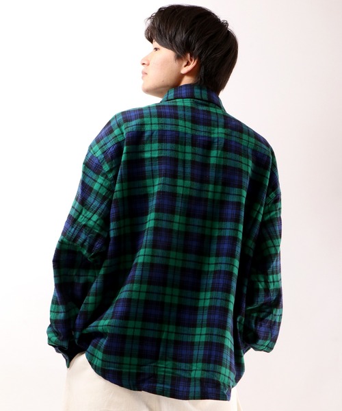 FILA(フィラ)の「FILA ネルチェックシャツ(シャツ/ブラウス・メンズ・イエロー/グリーン・XL/L/M/S)」の14枚目の写真