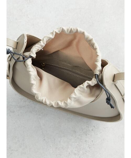 Green　Parks（グリーンパークス）の「・エリプスショルダーバッグ＊（ショルダーバッグ・レディース・ブラック/グレイッシュベージュ/ブラウン・FREE）」の14枚目の写真