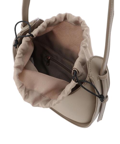Green　Parks（グリーンパークス）の「・エリプスショルダーバッグ＊（ショルダーバッグ・レディース・ブラック/グレイッシュベージュ/ブラウン・FREE）」の21枚目の写真