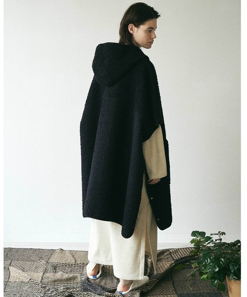 UNFIL（アンフィル）の「【unfil】カフタンドレス WOMEN（ワンピース・レディース・ベージュ/ダークグレー・0）」の6枚目の写真