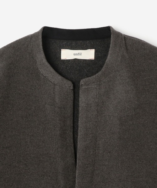 UNFIL（アンフィル）の「【unfil】カフタンドレス WOMEN（ワンピース・レディース・ベージュ/ダークグレー・0）」の14枚目の写真