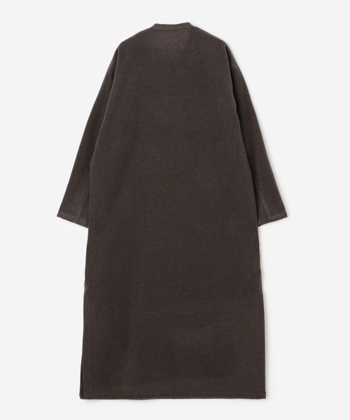 UNFIL（アンフィル）の「【unfil】カフタンドレス WOMEN（ワンピース・レディース・ベージュ/ダークグレー・0）」の13枚目の写真