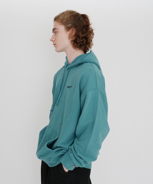 Levi's（リーバイス）の「WEAR IN WEAR OUT スウェットフーディー COLONIAL BLUE（パーカー・メンズ・ブルー・L/XL/S/M）」の11枚目の写真