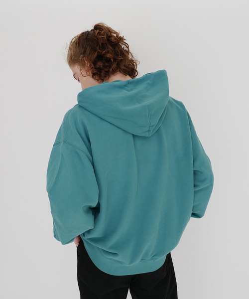 Levi's（リーバイス）の「WEAR IN WEAR OUT スウェットフーディー COLONIAL BLUE（パーカー・メンズ・ブルー・L/XL/S/M）」の12枚目の写真