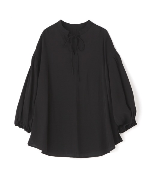 N.（N. Natural Beauty Basic）（エヌエヌナチュラルビューティーベーシック）の「◆前後２ＷＡＹハイネックブラウス（シャツ/ブラウス・レディース・オフホワイト/ブラック/イエロー・MEDIUM）」の16枚目の写真