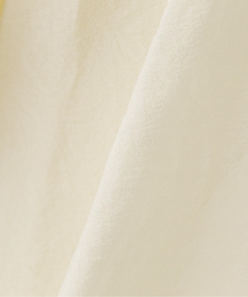 N.（N. Natural Beauty Basic）（エヌエヌナチュラルビューティーベーシック）の「◆前後２ＷＡＹハイネックブラウス（シャツ/ブラウス・レディース・オフホワイト/ブラック/イエロー・MEDIUM）」の15枚目の写真