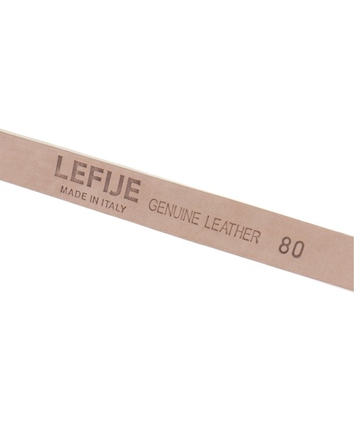 Noble（ノーブル）の「【LEFIJE】リザードベルト（ベルト・レディース・ブラック/アイボリー・FREE）」の6枚目の写真