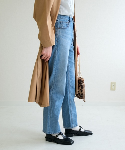 AmiAmi（アミアミ）の「Tストラップローファー（ローファー・レディース・ブラック/ブラウン/ピンク/アイボリー・L/LL/M/S）」の8枚目の写真