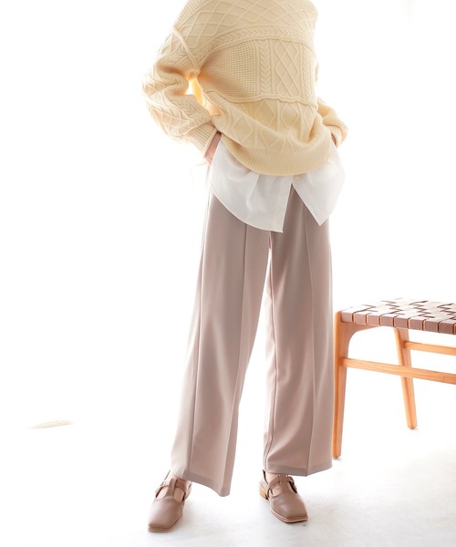 AmiAmi（アミアミ）の「Tストラップローファー（ローファー・レディース・ブラック/ブラウン/ピンク/アイボリー・L/LL/M/S）」の22枚目の写真