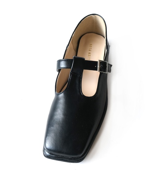 AmiAmi（アミアミ）の「Tストラップローファー（ローファー・レディース・ブラック/ブラウン/ピンク/アイボリー・L/LL/M/S）」の16枚目の写真