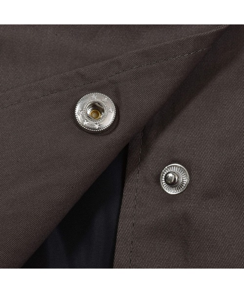 ZIDDY（ジディ）の「ZIDDY/【ニコ☆プチ掲載】 バック ロゴ スタジャン（130cm~160cm）（スタジャン・キッズ・グレー/ブルー・130/140/160/150）」の14枚目の写真