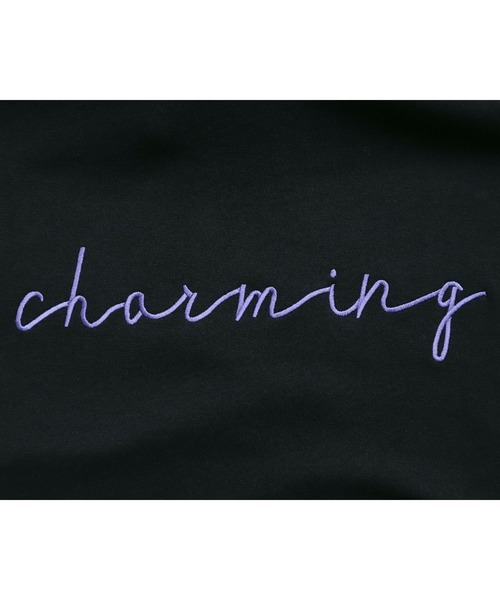 reca（レカ）の「筆記体刺繍パーカー（パーカー・レディース・ブラック/アイボリー/モカ・FREE）」の14枚目の写真