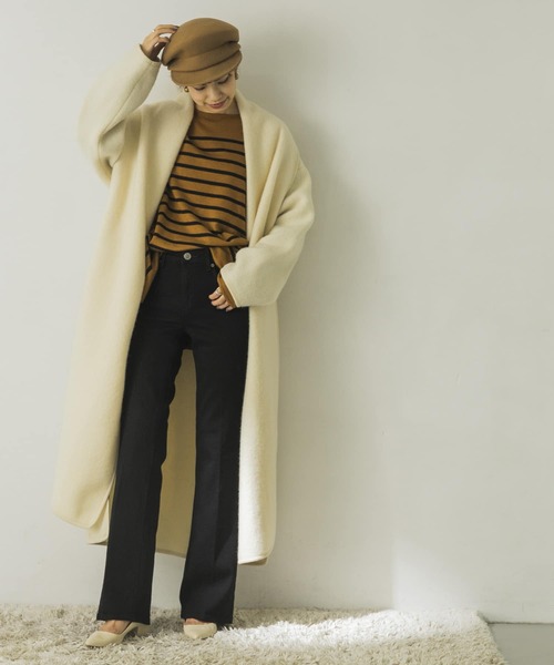 SOMETHING（サムシング）の「SOMETHING　LISA FLARE（デニムパンツ・レディース・ライトブルー/ブラック/ブラウン/ブルー系その他・27/28）」の19枚目の写真