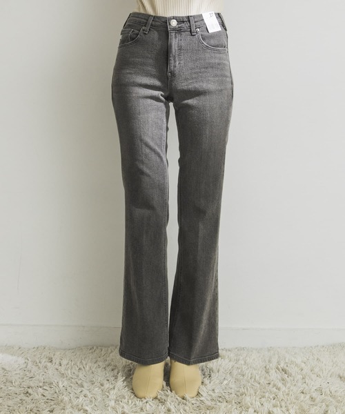 SOMETHING（サムシング）の「SOMETHING　LISA FLARE（デニムパンツ・レディース・ライトブルー/ブラック/ブラウン/ブルー系その他・27/28）」の16枚目の写真