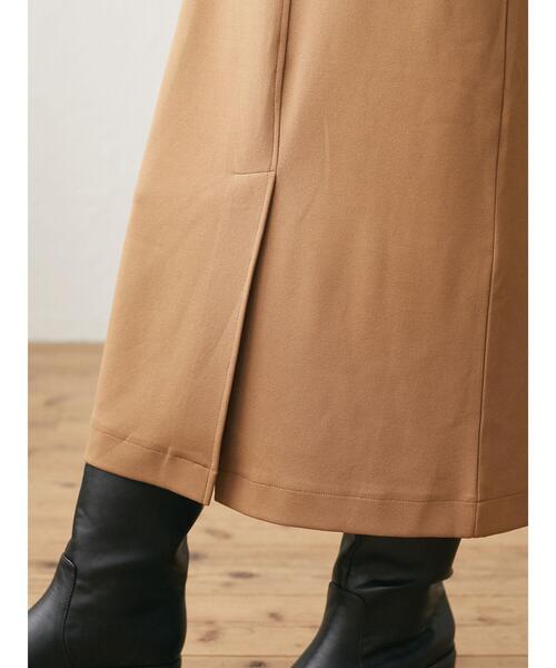 Green　Parks（グリーンパークス）の「ダブルジャンパードレス＊（ワンピース・レディース・キャメル/ブラック・FREE）」の13枚目の写真