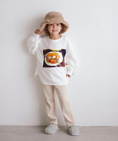 green label relaxing（グリーンレーベルリラクシング）の「◆GLR ボアスタッズ サンダル 17cm-23cm（サンダル・キッズ・ライム/ブラウン・22cm/17cm/20cm/21cm/19cm/18cm/23cm）」の9枚目の写真