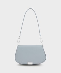 CHARLES & KEITH | メタリックアクセント スモールショルダーバッグ / Metallic Accent Small Shoulder Bag(ショルダーバッグ)