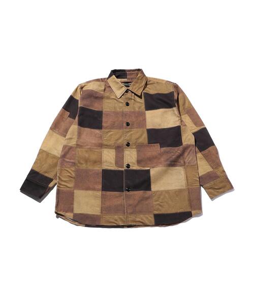 ANDERSSON BELL(アンダースンベル)の「<Andersson Bell> LTR PATCHWORK PRINT SHIRT/シャツ(シャツ/ブラウス・メンズ・ダークブラウン・M/L)」の6枚目の写真