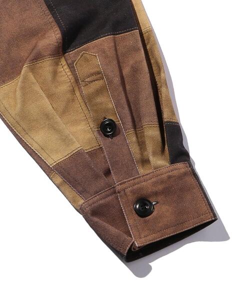 ANDERSSON BELL(アンダースンベル)の「<Andersson Bell> LTR PATCHWORK PRINT SHIRT/シャツ(シャツ/ブラウス・メンズ・ダークブラウン・M/L)」の7枚目の写真