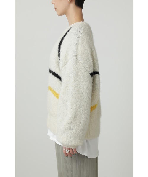 CREOLME(クレオルム)の「(CREOLME)アートジャカードニット(ニット/セーター・レディース・ブラック/ホワイト系その他・ONE SIZE)」の14枚目の写真