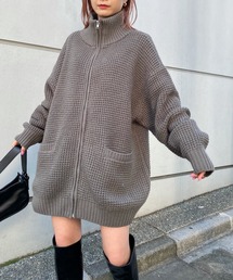 WHO'S WHO gallery | 【KOOKY'N/クーキー】スタンドカラーニットカーディガン(カーディガン/ボレロ)