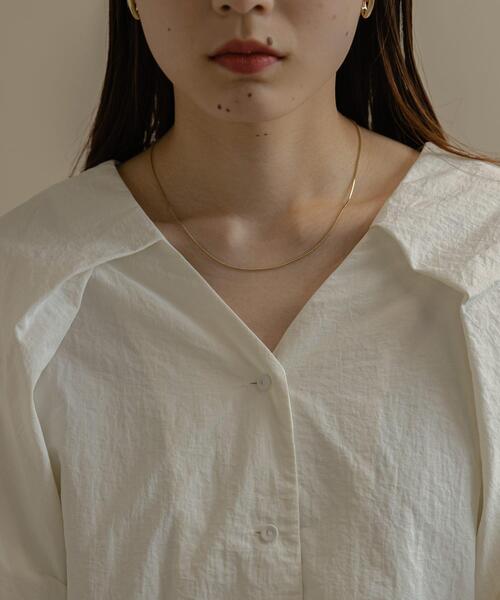 SMELLY（スメリー）の「シンプルスネークチェーンネックレス（ネックレス・レディース・シルバー/ゴールド/ピンク系その他・-）」の22枚目の写真