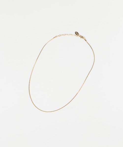 SMELLY（スメリー）の「シンプルスネークチェーンネックレス（ネックレス・レディース・シルバー/ゴールド/ピンク系その他・-）」の11枚目の写真