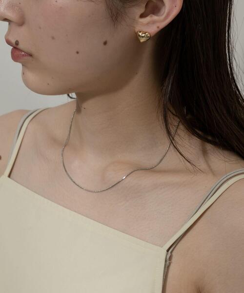 SMELLY（スメリー）の「シンプルスネークチェーンネックレス（ネックレス・レディース・シルバー/ゴールド/ピンク系その他・-）」の17枚目の写真