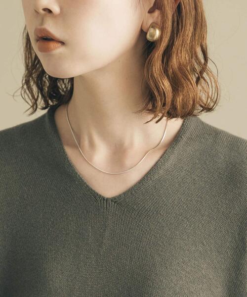 SMELLY（スメリー）の「シンプルスネークチェーンネックレス（ネックレス・レディース・シルバー/ゴールド/ピンク系その他・-）」の19枚目の写真