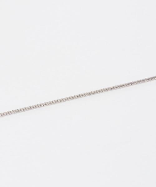 SMELLY（スメリー）の「シンプルスネークチェーンネックレス（ネックレス・レディース・シルバー/ゴールド/ピンク系その他・-）」の10枚目の写真