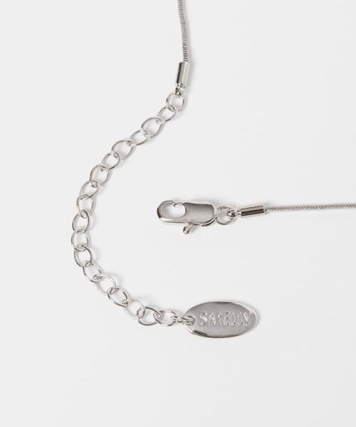 SMELLY（スメリー）の「シンプルスネークチェーンネックレス（ネックレス・レディース・シルバー/ゴールド/ピンク系その他・-）」の11枚目の写真