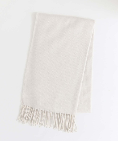 SENSE OF PLACE by URBAN RESEARCH(センスオブプレイスバイアーバンリサーチ)の「ウォッシャブル大判ストール(60cm巾)(マフラー・メンズ・ブラック/グレー/ブルー/アイボリー/ミント・ONE)」の9枚目の写真