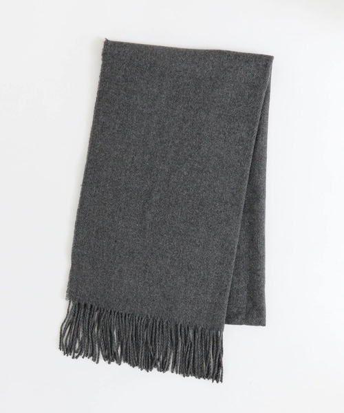 SENSE OF PLACE by URBAN RESEARCH(センスオブプレイスバイアーバンリサーチ)の「ウォッシャブル大判ストール(60cm巾)(マフラー・メンズ・ブラック/グレー/ブルー/アイボリー/ミント・ONE)」の11枚目の写真