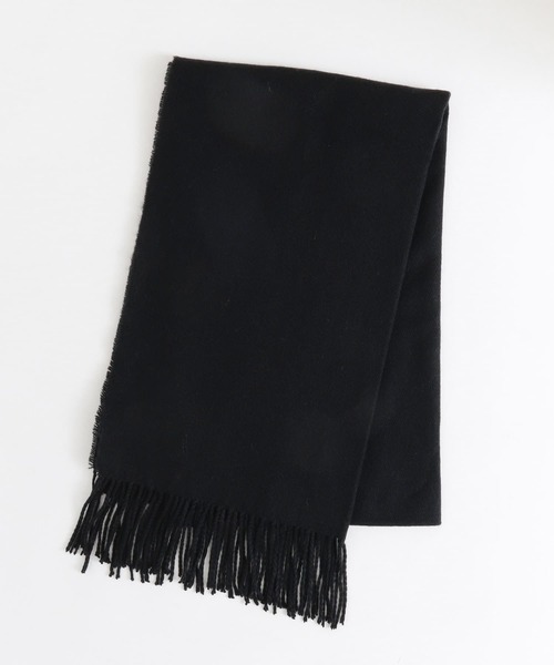 SENSE OF PLACE by URBAN RESEARCH(センスオブプレイスバイアーバンリサーチ)の「ウォッシャブル大判ストール(60cm巾)(マフラー・メンズ・ブラック/グレー/ブルー/アイボリー/ミント・ONE)」の12枚目の写真