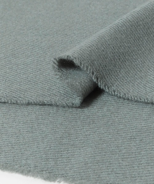 SENSE OF PLACE by URBAN RESEARCH(センスオブプレイスバイアーバンリサーチ)の「ウォッシャブル大判ストール(60cm巾)(マフラー・メンズ・ブラック/グレー/ブルー/アイボリー/ミント・ONE)」の14枚目の写真