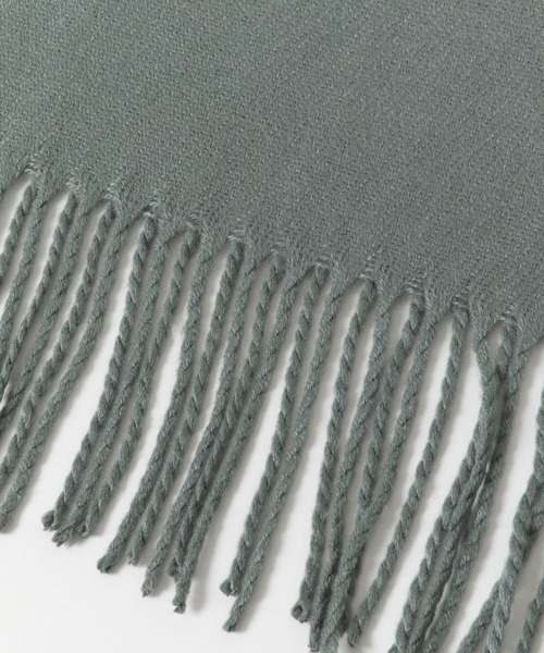 SENSE OF PLACE by URBAN RESEARCH(センスオブプレイスバイアーバンリサーチ)の「ウォッシャブル大判ストール(60cm巾)(マフラー・メンズ・ブラック/グレー/ブルー/アイボリー/ミント・ONE)」の15枚目の写真