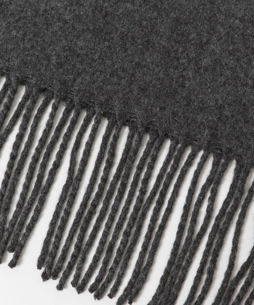 SENSE OF PLACE by URBAN RESEARCH(センスオブプレイスバイアーバンリサーチ)の「ウォッシャブル大判ストール(60cm巾)(マフラー・メンズ・ブラック/グレー/ブルー/アイボリー/ミント・ONE)」の18枚目の写真