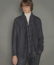 MACKINTOSH LONDON | 【Lovat/ラヴァット】ウールアンゴラウィンドウペンチェックマフラー(マフラー)