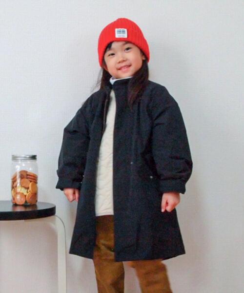 coen（コーエン）の「【coen キッズ】リブニットワッチキャップ（ニットキャップ/ビーニー・キッズ・レッド/オフホワイト/ブラック・FREE）」の8枚目の写真