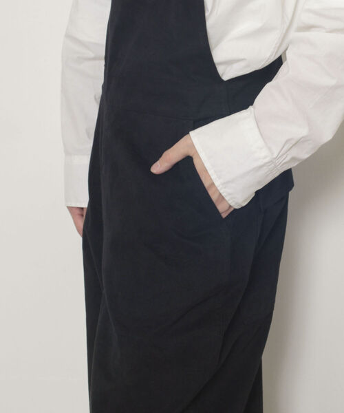 GLOSTER（グロスター）の「【GLOSTER/グロスター】モールスキンオーバーオール（サロペット/オーバーオール・メンズ・ブラック/オリーブ・MEDIUM/LARGE）」の16枚目の写真